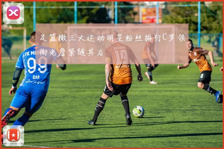足篮橄三大运动明星粉丝排行C罗领衔老詹紧随其后